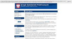 Desktop Screenshot of licytacje.uzp.gov.pl